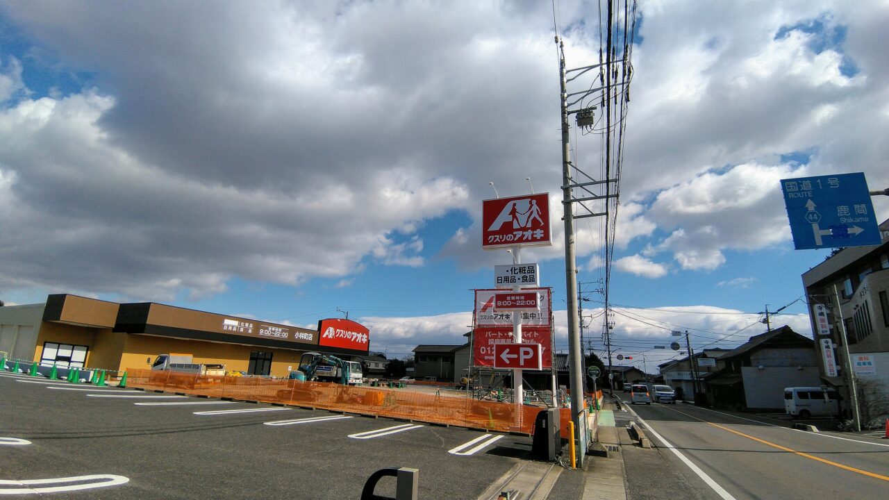 クスリのアオキ小林町店