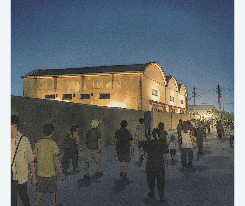 BAURAの夜市